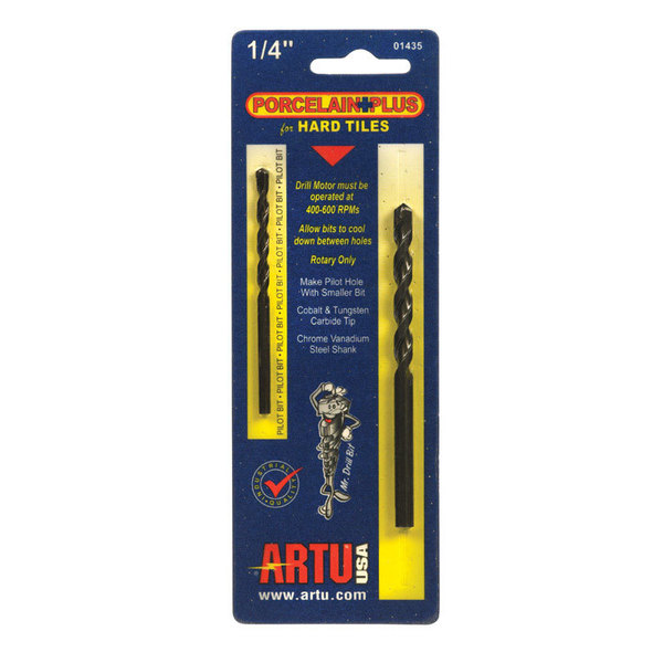 Artu Usa PORC+ TILE&PLT BIT 1/4"" 01435